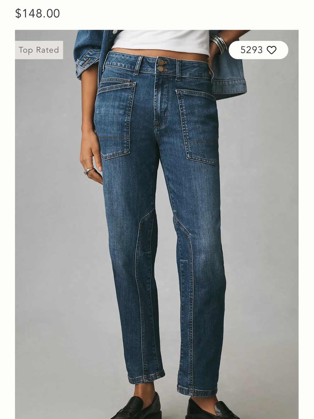 Wanderer Mid-Rise Relaxed Jeans by Pilcro 29